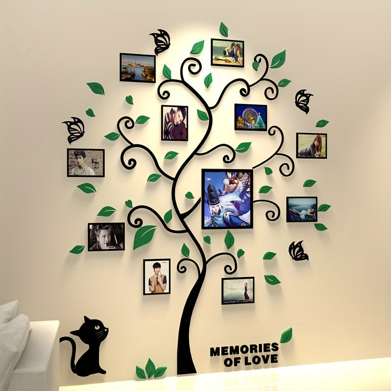 MemoryTree - Unik 3D Foto Tre Veggdekorasjon Luvikno