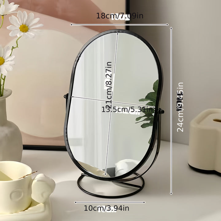 360° Look – Elegant Sminkespeil for Alle Vinkler Luvikno