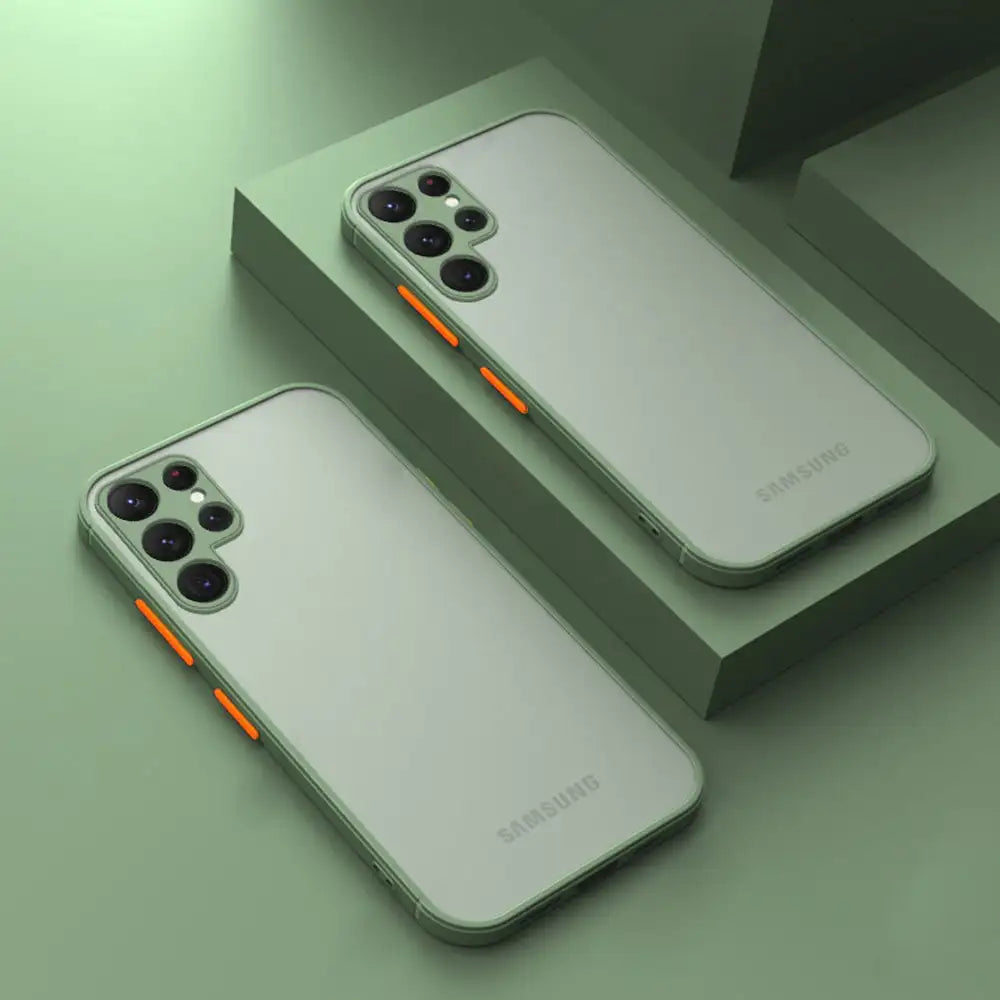 Matte Case Støtsikker Beskyttelse for Samsung Luvikno