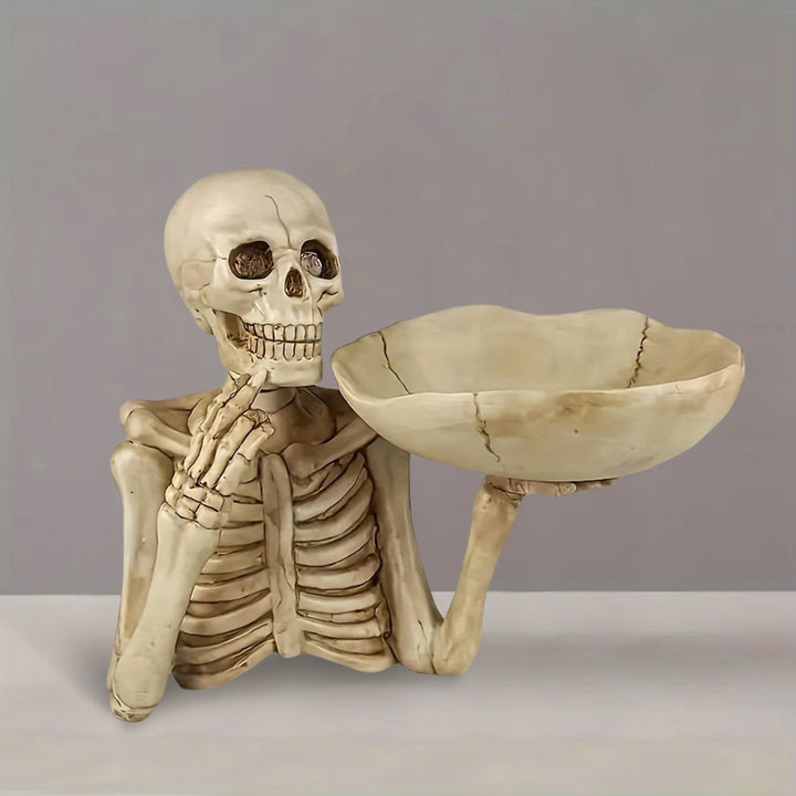 GhoulBowl Hodeskallebolle – Har Halloween godteribolle og gothisk dekorasjon | Luvikno