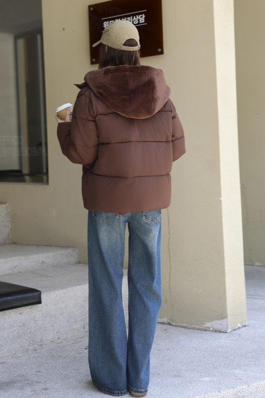 Luvik | Turkispaneeli lyhyt toppatakki