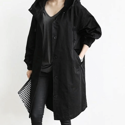 Luvik | Sadetakki hupulla - Vedenpitävä - Yliurheilullinen tuulenpitävä