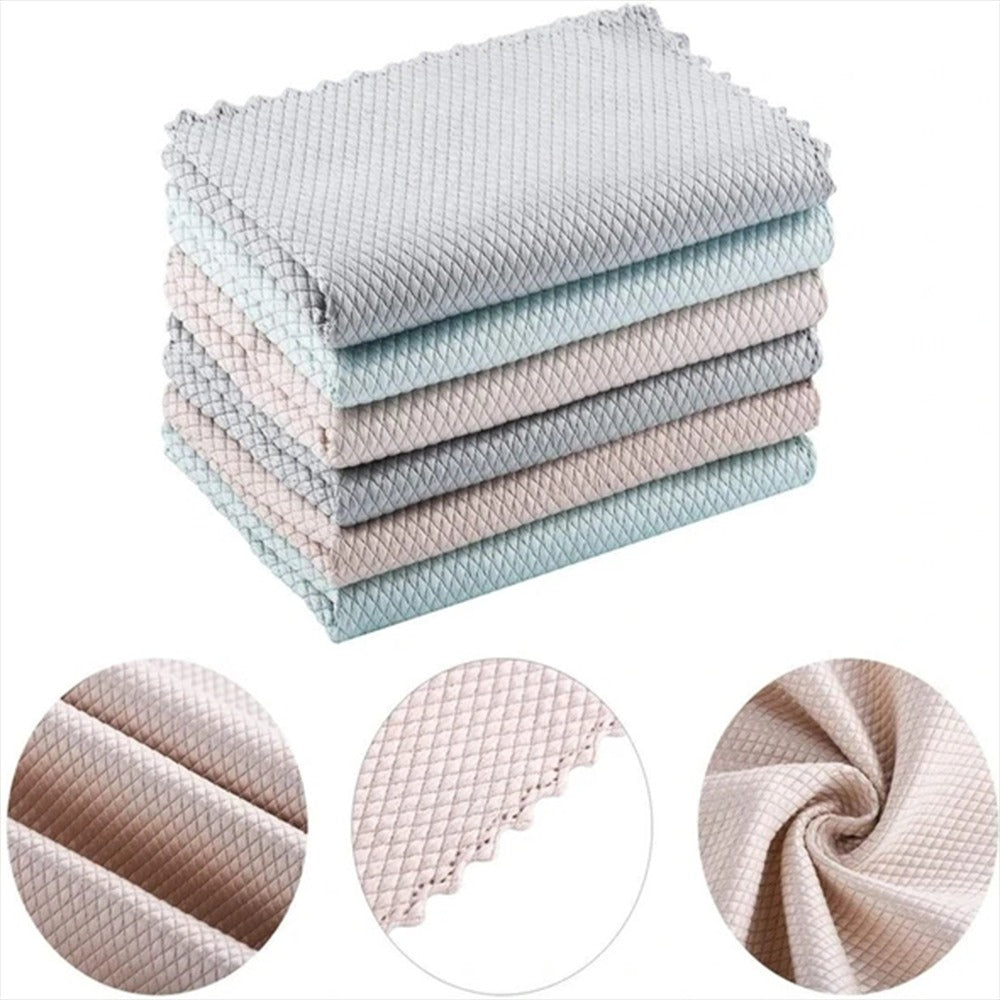 Fiskeskala Mikrofiber Poleringsrengjøringsklut | Luvikno