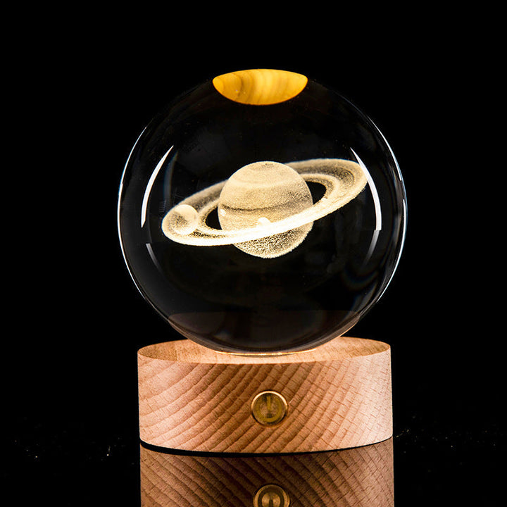 Galaxy Crystal Ball Lamp | Luvikno