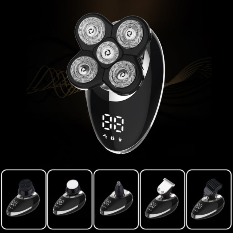 5 i 1 Oppladbar Elektrisk Barbermaskin Pro | Luvikno