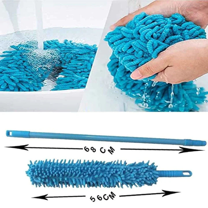 Fleksibel Mikrofiber Duster med Langt Håndtak Luvikno