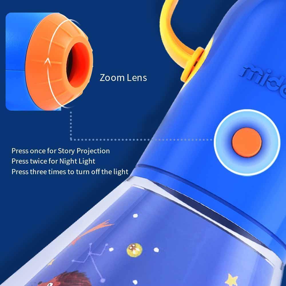 Starry Night Light Multifunksjonell Historie Prosjektor | Luvikno