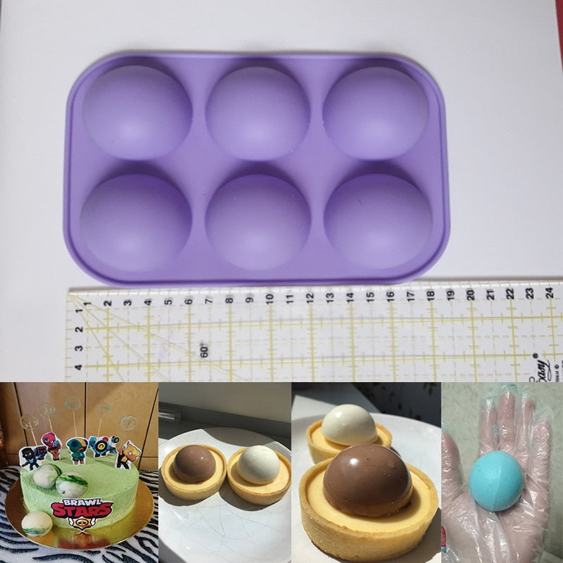 6 Hullers Silikon Bakeform | Luvikno