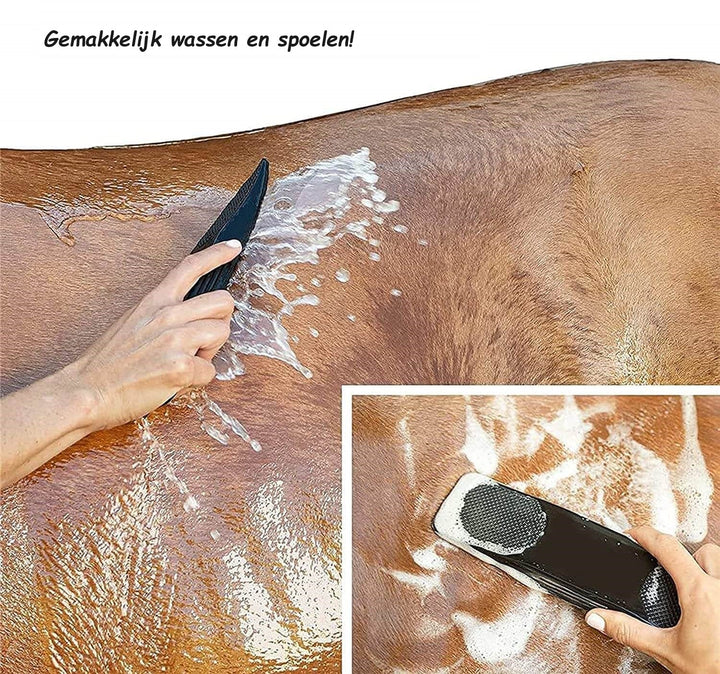 6-i-1 Hestepussbørste - EquiGlow Luvikno