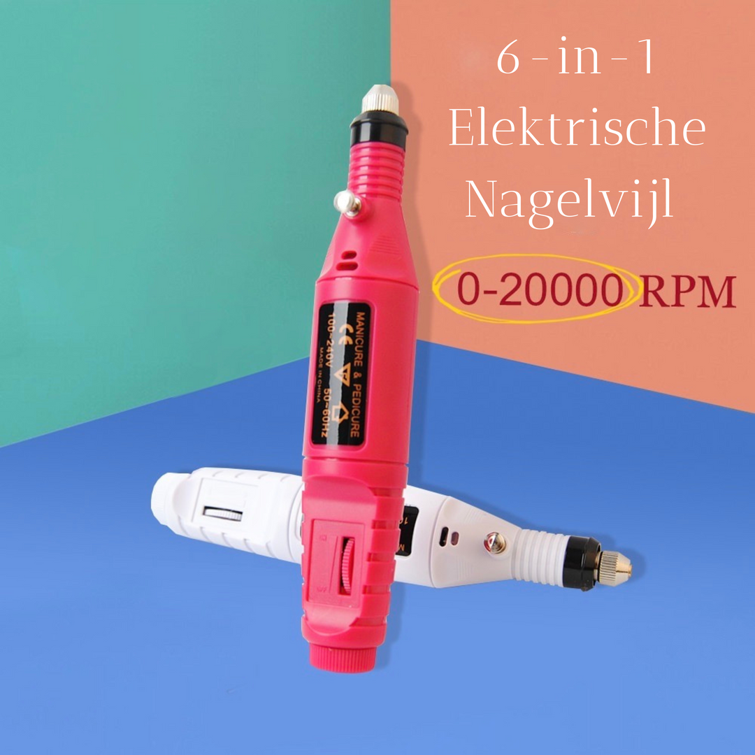 ProNail Expert - 6-i-1 Elektrisk Manikuresett Luvikno