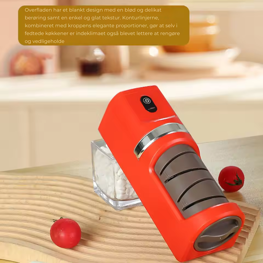 Elektrisk knivsliper med batteri 1200mAh | Luvikno