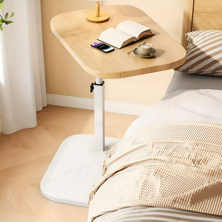 Justerbart Sidebord – Praktisk og Plassbesparende | Perfekt for Sofa og Seng | Luvikno