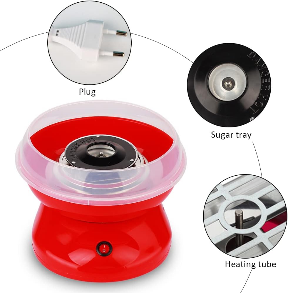 Mini bomull candy maskin