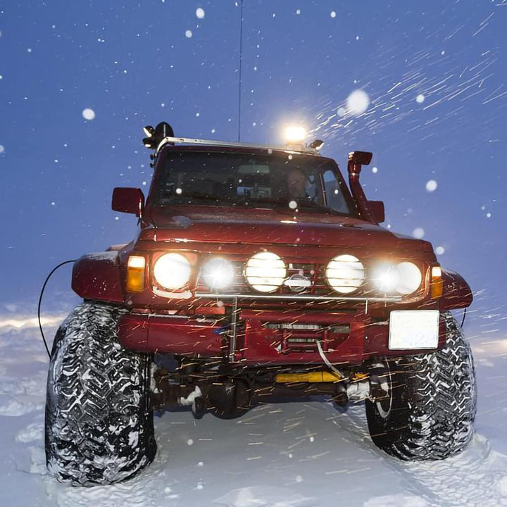LED Arbeidslys 6X 27W Spotlight | Luvikno
