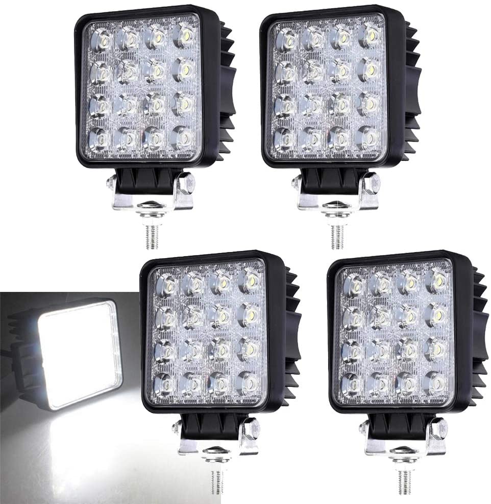 LED Arbeidslys 48W IP67 Ryggelys 2X-10X | Luvikno