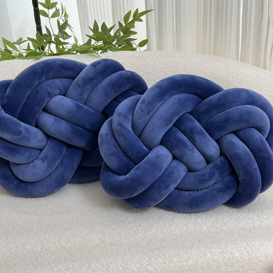 CozyPlush Set med 2 Plush Dekorative Puter – Myk Eleganse for Ditt Hjem Luvikno