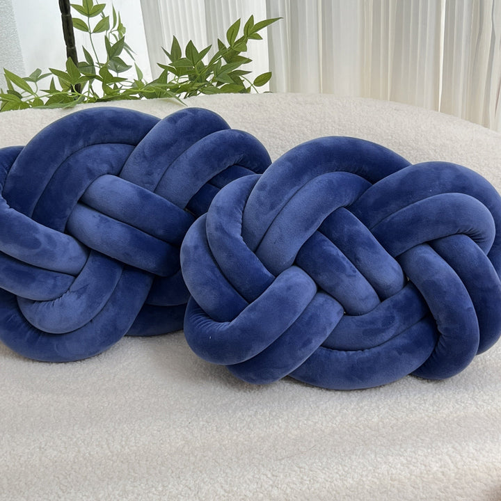CozyPlush Set med 2 Plush Dekorative Puter – Myk Eleganse for Ditt Hjem Luvikno