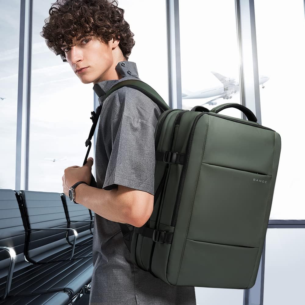 Utvidbar 26–45L Vanntett Reise Ryggsekk med Laptoplomme & Duffelbærer | Luvikno