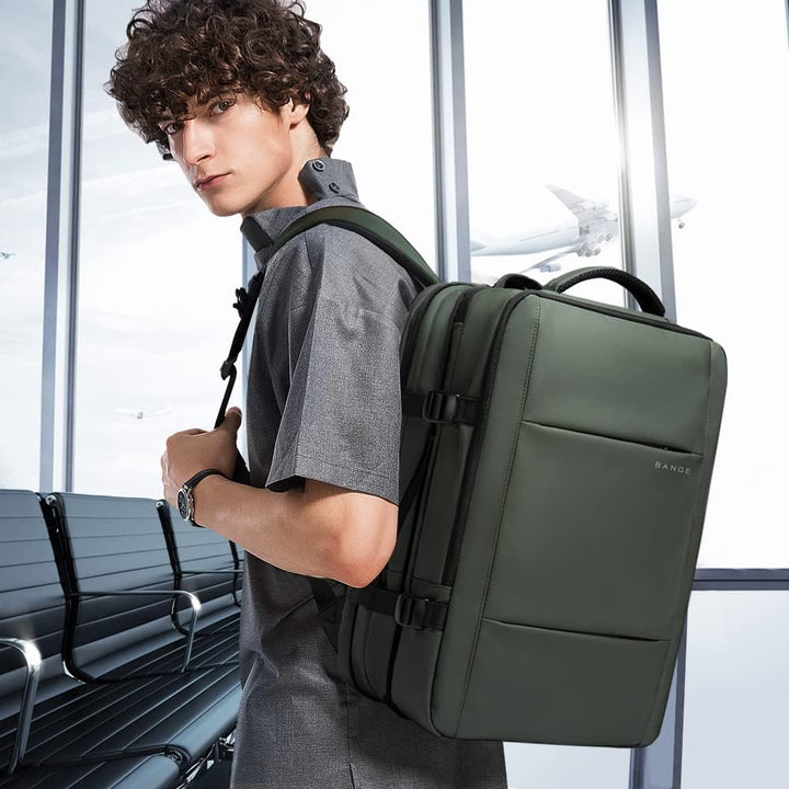 Utvidbar 26–45L Vanntett Reise Ryggsekk med Laptoplomme & Duffelbærer | Luvikno