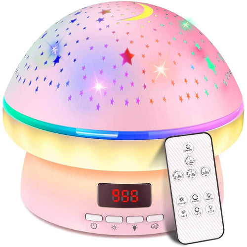 StarGlow Nattlys – Magisk Stjerneprosjektor med Timer Luvikno