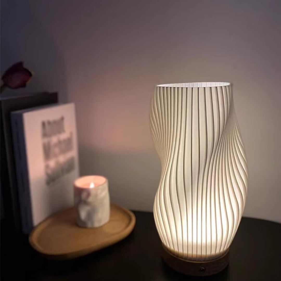 Bølgeformet Ambient Lampe - Sofia | Luvikno