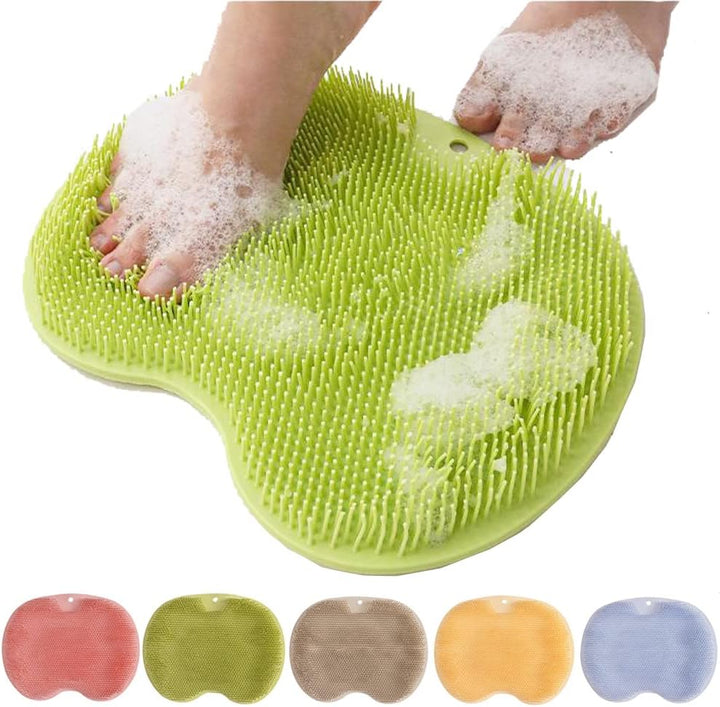 CleanFootFlex Håndfri Silikon Fot Ren Mat Luvikno
