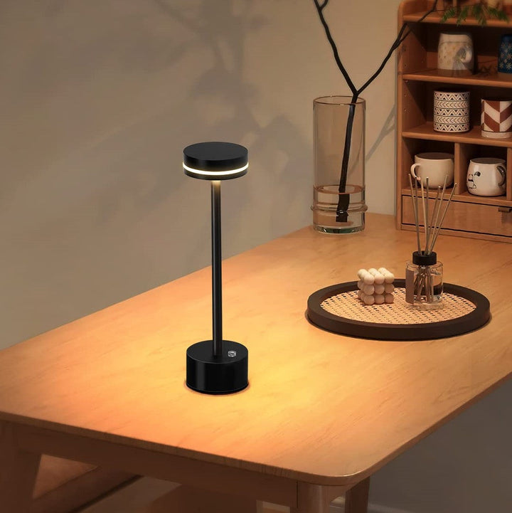 Luvikno | Trådløs oppladbar elegant bordlampe - Forvandle interiøret ditt