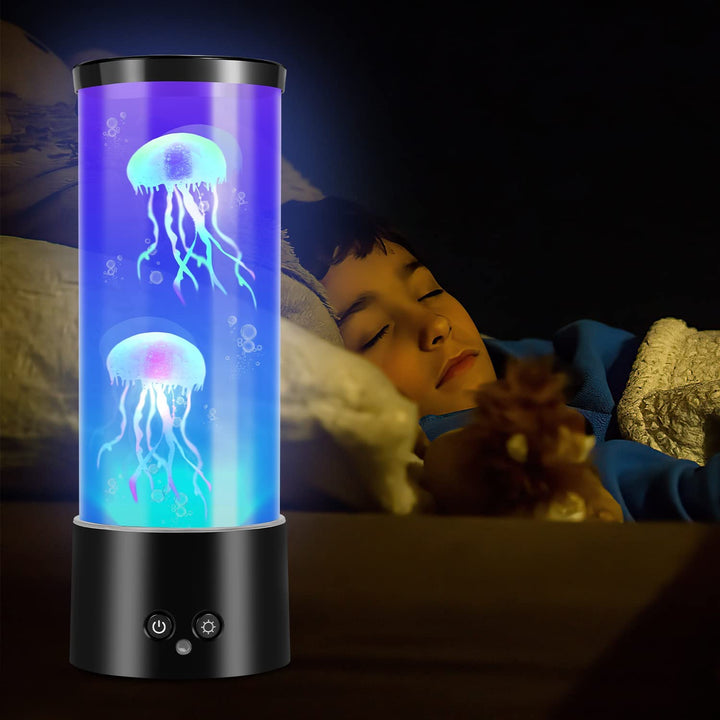 Jellyfish Lampe RGB med Fjernkontroll | Luvikno