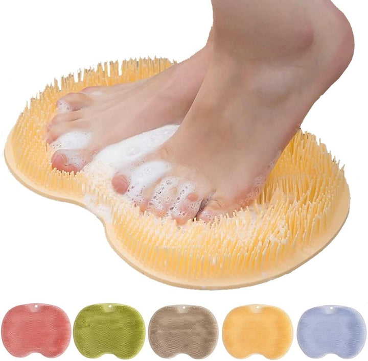CleanFootFlex Håndfri Silikon Fot Ren Mat Luvikno