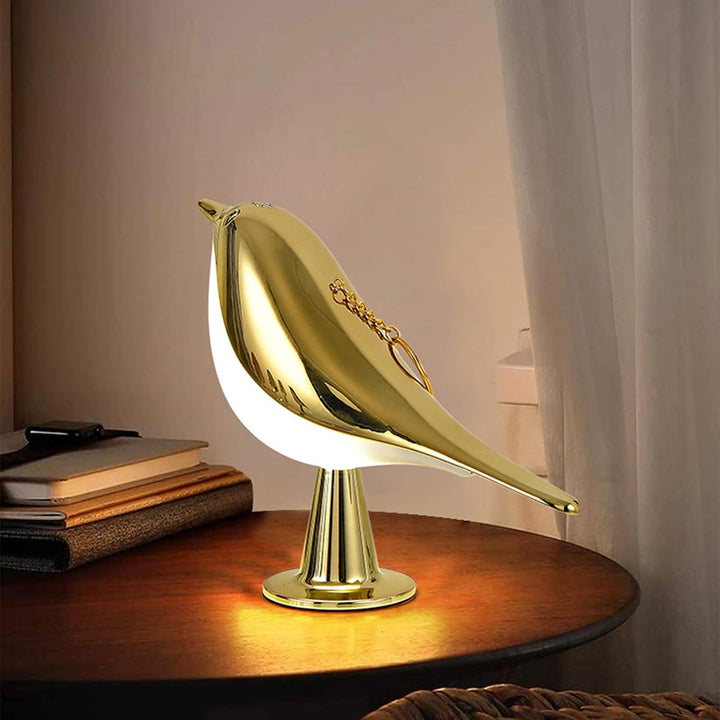 Moderne Tre LED Bordlampe Fugl Design Luvikno