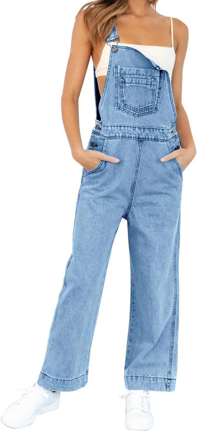 Luvik | Denim haalari leveillä lahkeilla