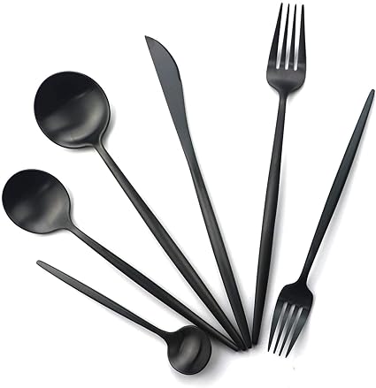 Luvikno | Minimalistisk Bestikk 36 Stykker I Rustfritt Stål: Eleganse Og Holdbarhet