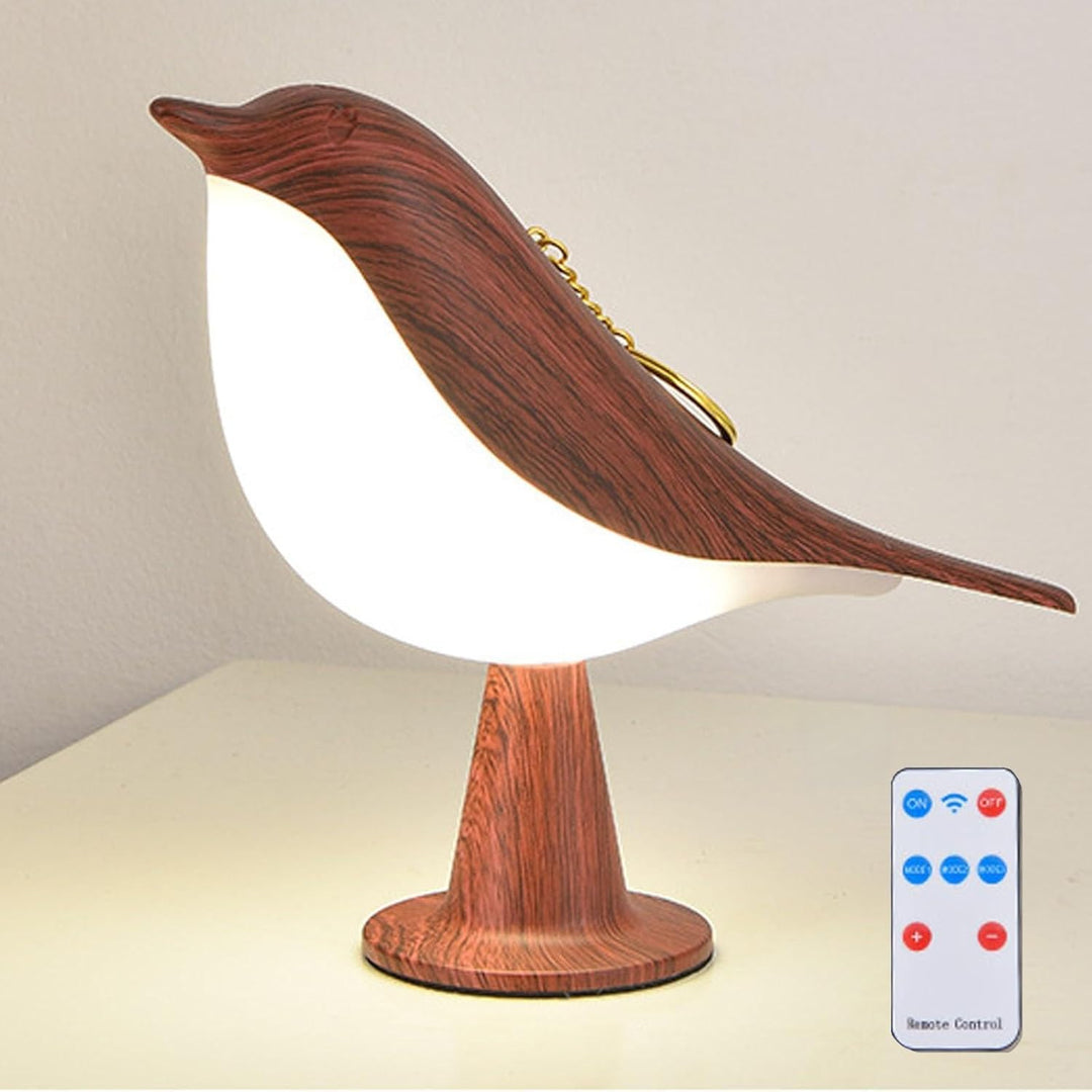 Moderne Tre LED Bordlampe Fugl Design Luvikno