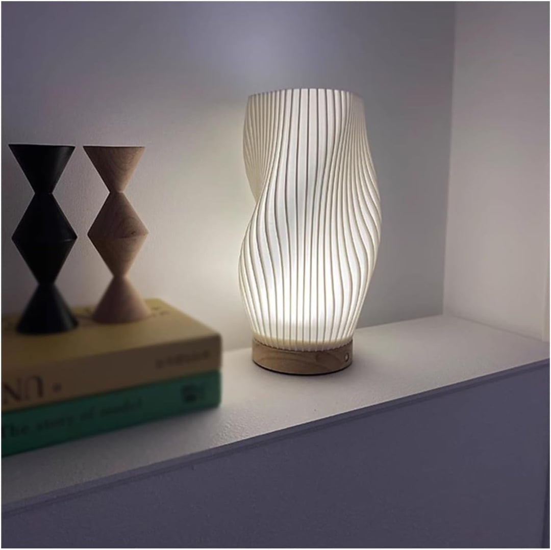 Bølgeformet Ambient Lampe - Sofia | Luvikno
