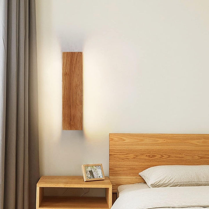 Vegglampe med roterbar tre LED-design Luvikno