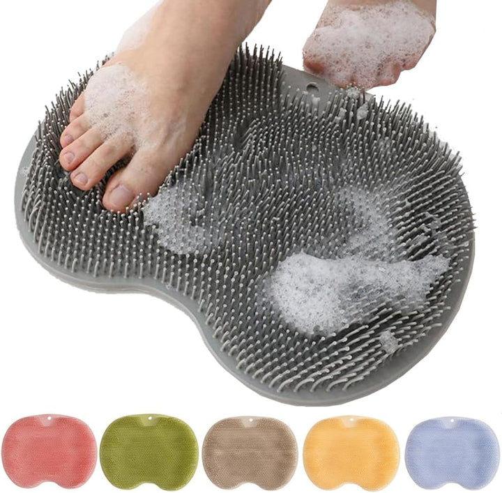 CleanFootFlex Håndfri Silikon Fot Ren Mat Luvikno