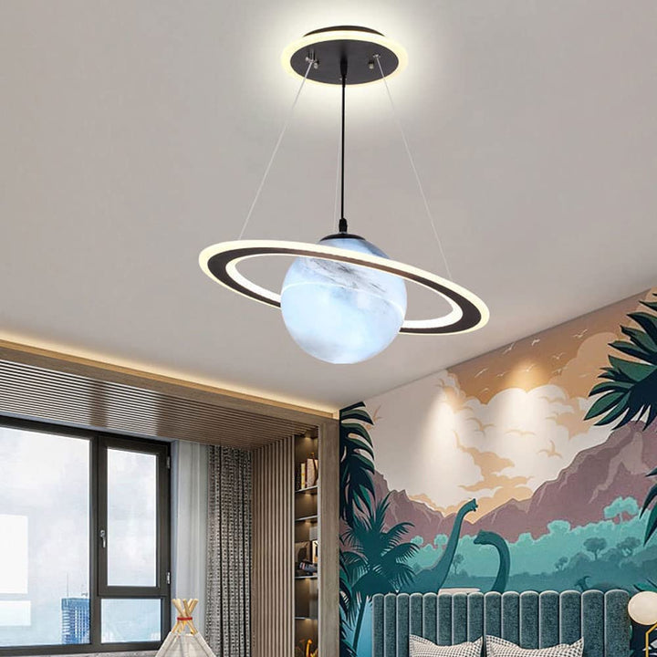Barnas rom LED hengelampe - CosmoGlow | Luvikno