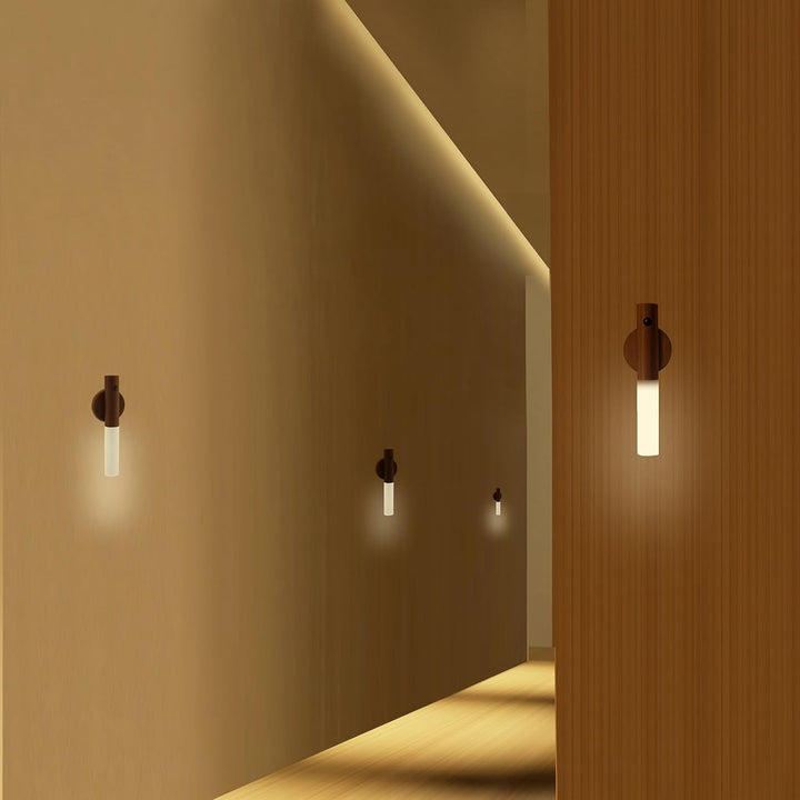 Vegglampe Treoppladbar Bevegelsessensor Lampe Luvikno