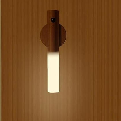 Vegglampe Treoppladbar Bevegelsessensor Lampe Luvikno