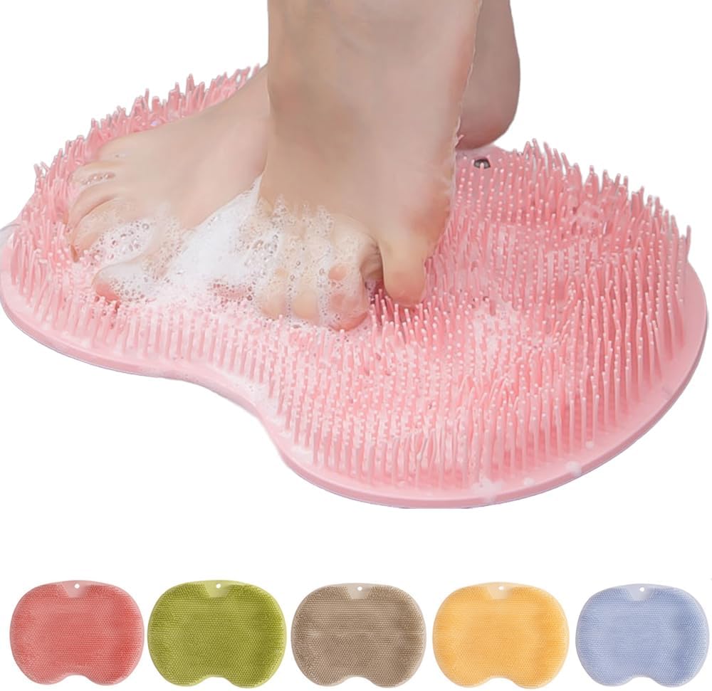 CleanFootFlex Håndfri Silikon Fot Ren Mat Luvikno