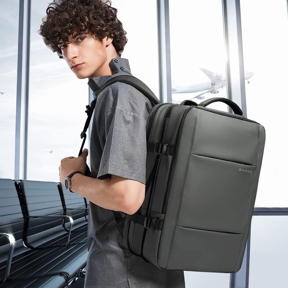 Utvidbar 26–45L Vanntett Reise Ryggsekk med Laptoplomme & Duffelbærer | Luvikno
