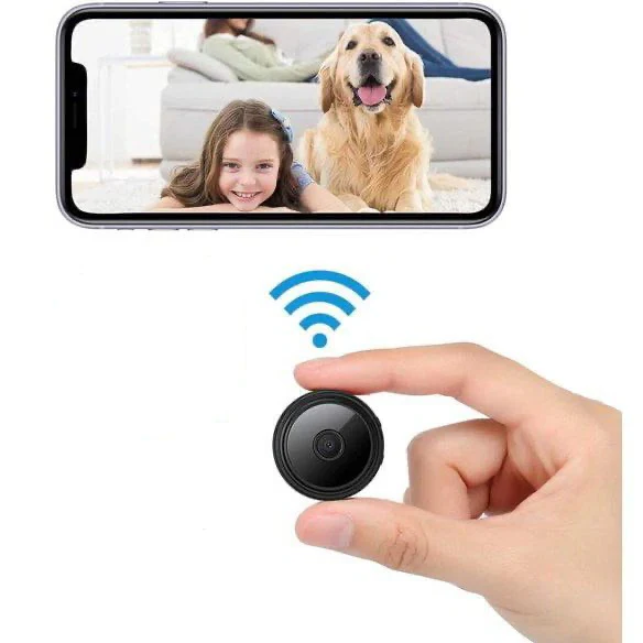 Luvikno | Mini trådløs magnetisk kamera med lyd- og video direktestrøm