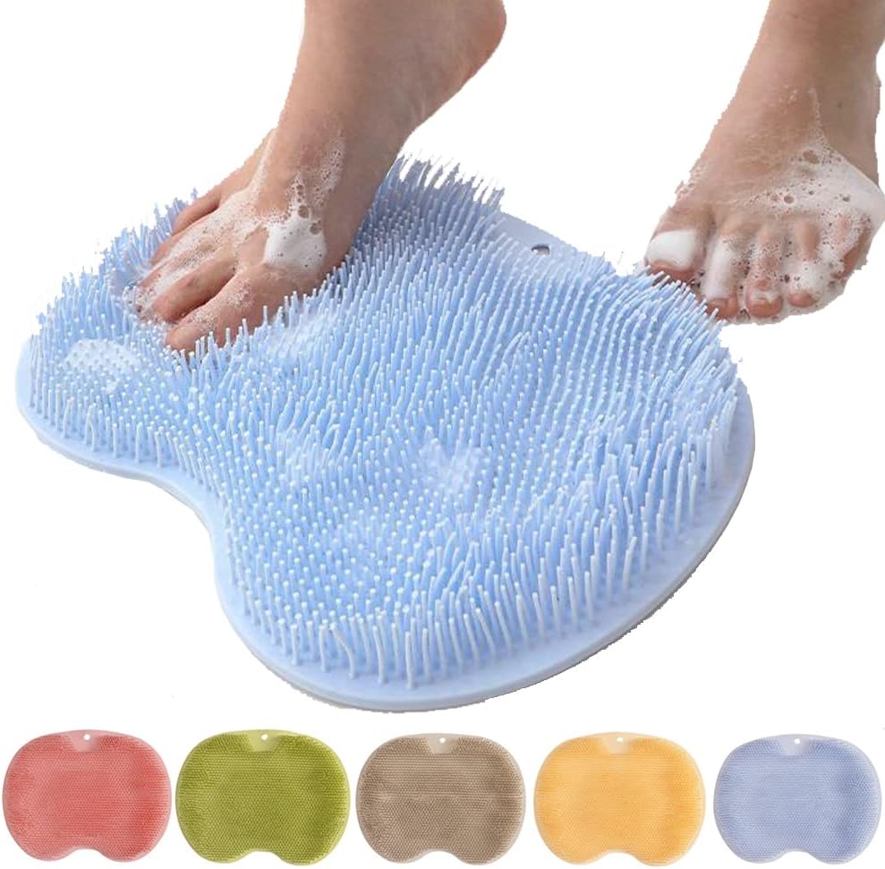 CleanFootFlex Håndfri Silikon Fot Ren Mat Luvikno