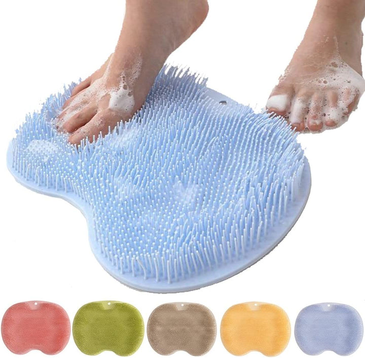 CleanFootFlex Håndfri Silikon Fot Ren Mat Luvikno