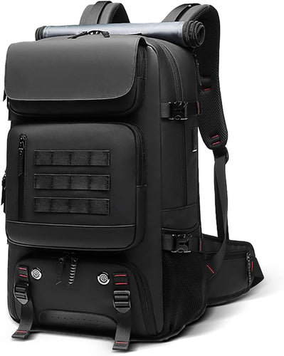 50L Vanntett reise ryggsekk med skomerke og USB-port | Luvikno