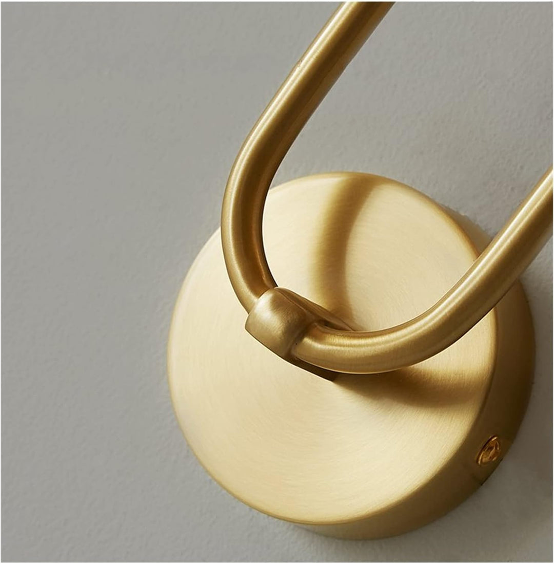 Vegglampe Gull LED Moderne Sengelampe Luvikno