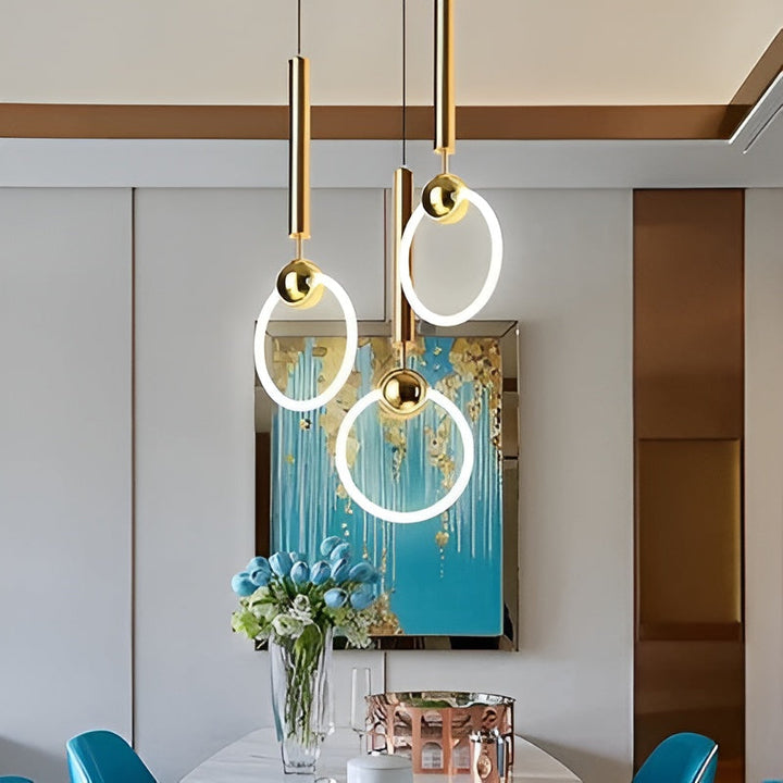 Skandinavisk Hengelampe – Enkel Eleganse i Nordisk Stil | Ideell for Moderne Rom | Luvikno