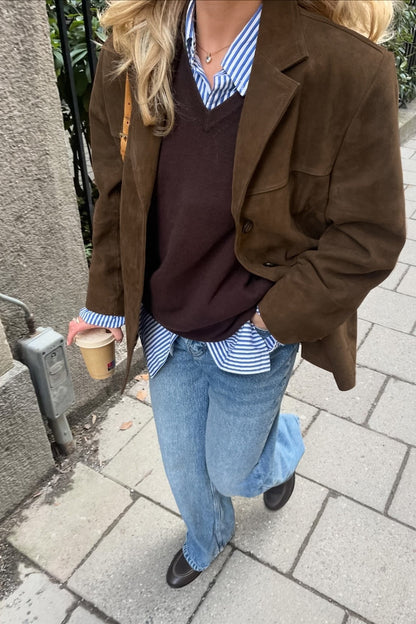 Luvik | Nahanen kaulustakki