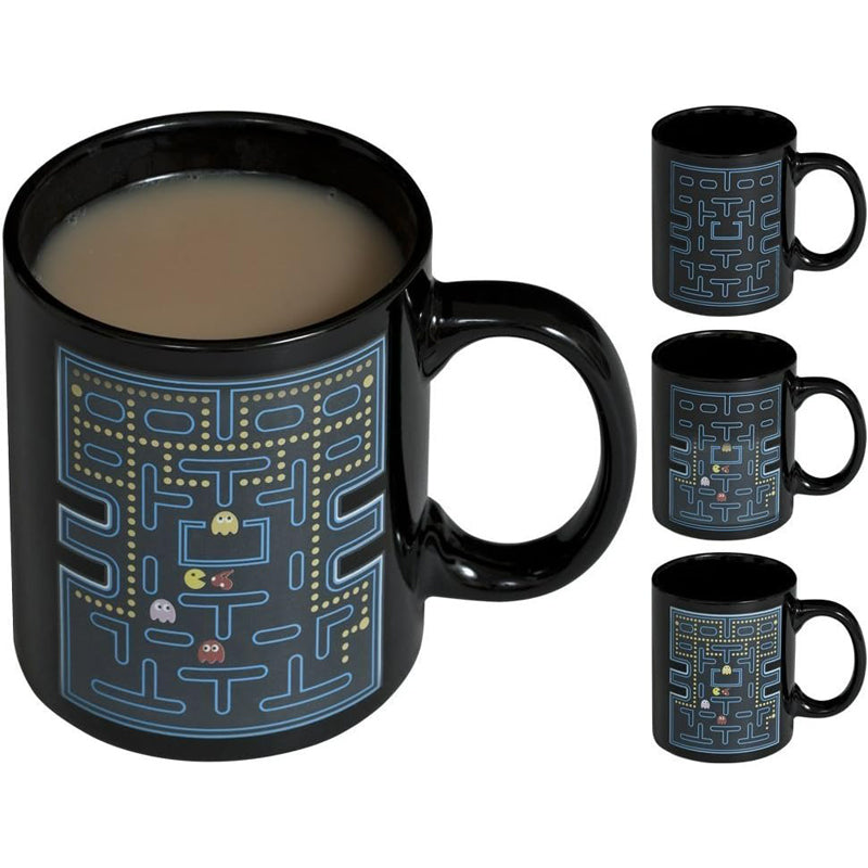 PAC-Man Magisk Varmefølsom Fargeforandrende Keramisk Kaffekopp | Luvikno