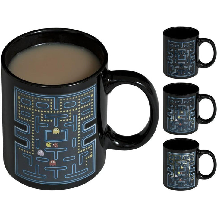 PAC-Man Magisk Varmefølsom Fargeforandrende Keramisk Kaffekopp | Luvikno